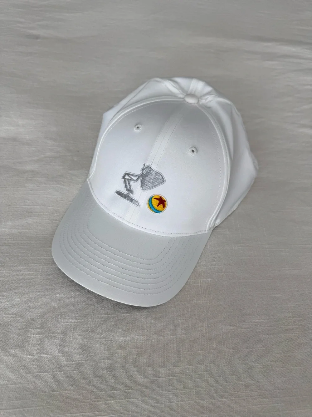 DISNEY Pixar Baseball Cap with Embroidered Luxo Lamp and Ball